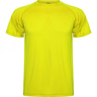Спортивная футболка MONTECARLO мужская, ФЛУОРЕСЦЕНТНЫЙ ЖЕЛТЫЙ 2XL арт. CA042505221