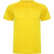 Спортивная футболка MONTECARLO мужская, ЖЕЛТЫЙ 2XL