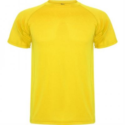 Спортивная футболка MONTECARLO мужская, ЖЕЛТЫЙ 2XL