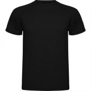 Спортивная футболка MONTECARLO мужская, ЧЕРНЫЙ 2XL