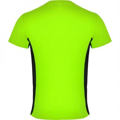 Спортивная футболка TOKYO мужская, ЛАЙМОВЫЙ/ЧЕРНЫЙ 2XL арт. CA04240522502