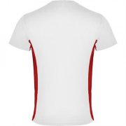 Спортивная футболка TOKYO мужская, БЕЛЫЙ/КРАСНЫЙ 2XL арт. CA0424050160