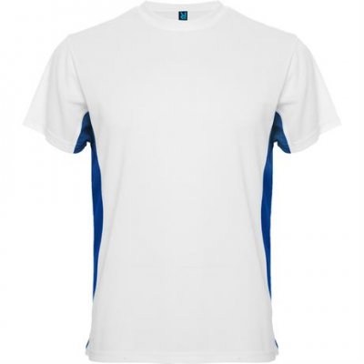 Спортивная футболка TOKYO мужская, БЕЛЫЙ/КОРОЛЕВСКИЙ СИНИЙ 2XL арт. CA0424050105