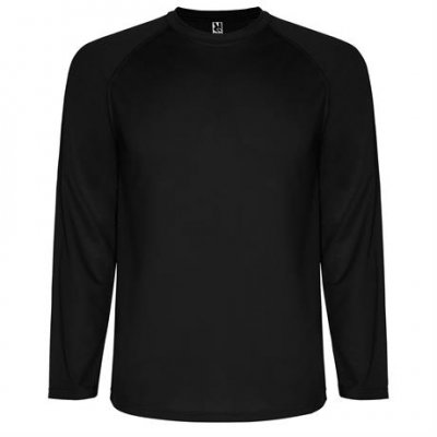 Спортивная футболка MONTECARLO L/S мужская, ЧЕРНЫЙ XL арт. CA04150402