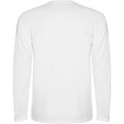 Спортивная футболка MONTECARLO L/S мужская, БЕЛЫЙ XL