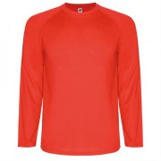 Спортивная футболка MONTECARLO L/S мужская, КРАСНЫЙ M