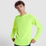 Спортивная футболка MONTECARLO L/S мужская, ФЛУОРЕСЦЕНТНЫЙ ЖЕЛТЫЙ S арт. CA041501221