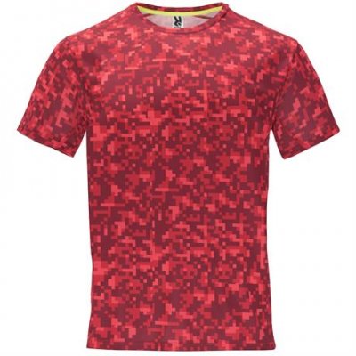 Спортивная футболка ASSEN мужская, КРАСНЫЙ ПИКСЕЛЬ 2XL арт. CA020105194