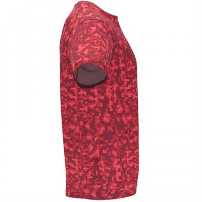 Спортивная футболка ASSEN мужская, КРАСНЫЙ ПИКСЕЛЬ 2XL арт. CA020105194