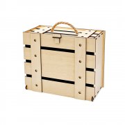 Чемоданчик ламинированный из HDF 19*23*11,5 см