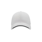 Бейсболка ESTORIL, 6 клиньев, застежка на липучке Белый