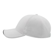 Бейсболка ESTORIL, 6 клиньев, застежка на липучке Белый