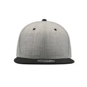 Бейсболка FADER, 6 клиньев, застежка ПВХ Черный