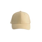 Бейсболка PILOT, 6 клиньев, металлическая застежка Бежевый