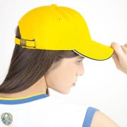 Бейсболка PILOT PIPING SANDWICH, 6 клиньев, металлическая застежка Жёлтый