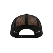 Бейсболка RAPPER, 5 клиньев, пластиковая застежка Черный