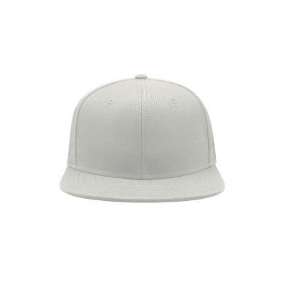 Бейсболка SNAP BACK, 6 клиньев, пластиковая застежка Белый