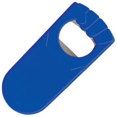 Открывалка  "Кулачок", пластик, цвет - синий Синий