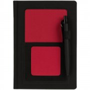 Ежедневник Mobile, недатированный, черно-красный арт. 15885.53 Ежедневник Mobile, недатированный, черно-красный арт. 15885.53