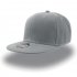 Бейсболка SNAP BACK, 6 клиньев, пластиковая застежка Серый