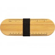 Пенал с линейкой и подставкой для телефона из бамбука «Haruki»