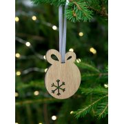 Деревянная подвеска Christmate, шар