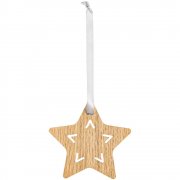 Деревянная подвеска Christmate, звезда