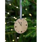 Деревянная подвеска Christmate, часы