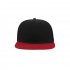 Бейсболка SNAP BACK, 6 клиньев, пластиковая застежка Черный