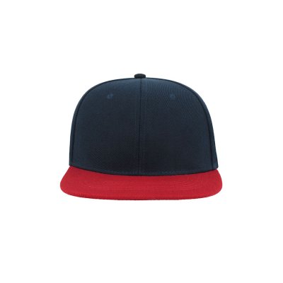 Бейсболка SNAP BACK, 6 клиньев, пластиковая застежка Темно-синий