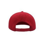 Бейсболка SNAP BACK, 6 клиньев, пластиковая застежка Красный арт. 25424.08