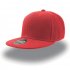 Бейсболка SNAP BACK, 6 клиньев, пластиковая застежка Красный