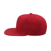 Бейсболка SNAP BACK, 6 клиньев, пластиковая застежка Красный арт. 25424.08