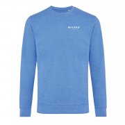 Свитшот Iqoniq Denali из переработанного неокрашенного хлопка, унисекс, 340 г/м²