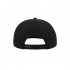 Бейсболка SNAP BACK, 6 клиньев, пластиковая застежка Черный