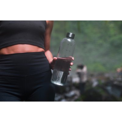 Мотивирующая бутылка для воды из rPET GRS, 1 л