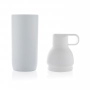 Вакуумная бутылка Flow из переработанной нержавеющей стали RCS, 500 мл арт. P435.543 Вакуумная бутылка Flow из переработанной нержавеющей стали RCS, 500 мл арт. P435.543