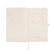 Бизнес-блокнот GRACY на резинке, формат А5, в линейку Белый арт. 21223/01