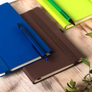 Бизнес-блокнот GRACY на резинке, формат А5, в линейку Красный арт. 21223/08