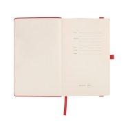 Бизнес-блокнот GRACY на резинке, формат А5, в линейку Красный арт. 21223/08