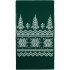 Шарф Elnik, зеленый с молочно-белым