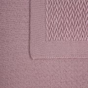 Плед Ornato, розовый (пыльная роза)