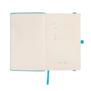 Бизнес-блокнот GRACY на резинке, формат А5, в линейку Голубой арт. 21223/22