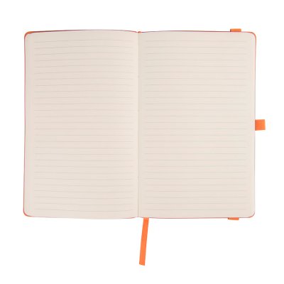 Бизнес-блокнот GRACY на резинке, формат А5, в линейку Оранжевый