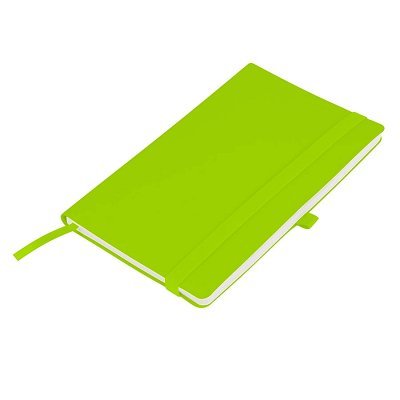 Бизнес-блокнот GRACY на резинке, формат А5, в линейку Зеленый