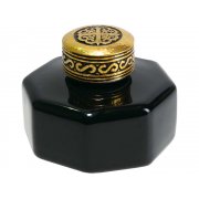 Набор: ручка перьевая, чернильница, блоттер