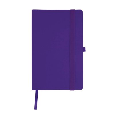 Бизнес-блокнот GRACY на резинке, формат А5, в линейку Фиолетовый