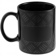 Кружка Hard Work Black в коробке с окном, черная