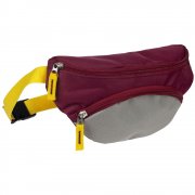 Поясная сумка детская Kiddo, бордовая с серым арт. 16182.02
