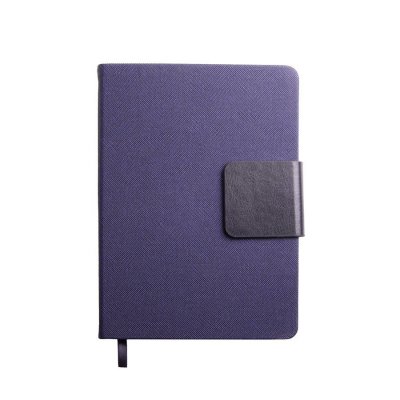 Ежедневник недатированный Mod, А5, фиолетовый, кремовый блок Фиолетовый